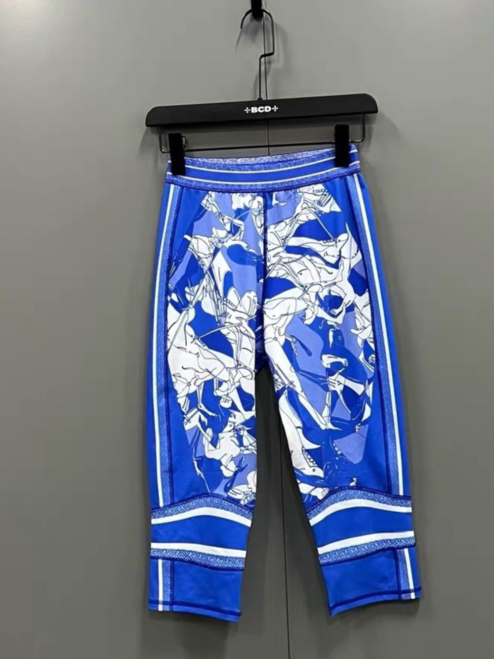 π©steal Dior Blue and White Printed Track Pants